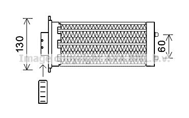 AVA QUALITY COOLING šilumokaitis, salono šildymas OL6573